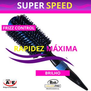 ESCOVA SUPER SPEED CORES VARIADAS 57 MM RIE SALON PRO