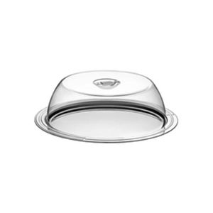 Prato para Bolo com Tampa Tramontina Ciclo Aço Inox Ø 33CM