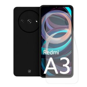 Kit Capa Silicon Veloz e Película Hydrogel HD para Xiaomi Redmi A3 - Gshield