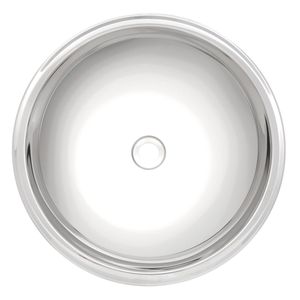 Lavabo em Aço Inox Alto Brilho Interno e Externo 34 cm Tramontina 94105227