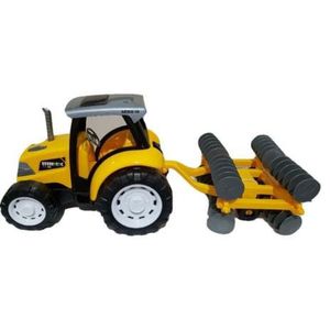 Maxx Trator Rural Arado Amarelo Usual Plastic 262