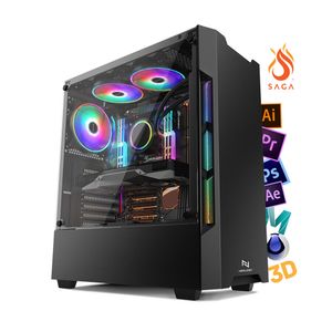 PC NEOLOGIC BY SAGA 3D NLI83353 INTEL I5 10400F 16GB (GTX 1660 SUPER 6GB) 1TB 500W 80 PLUS + SSD 240GB