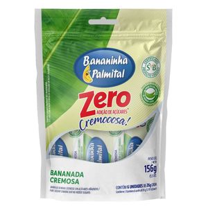 Bananada Cremosa Zero Açúcar Bananinha Palmital 156G