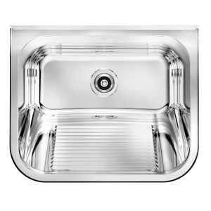 Tanque de Parede Docol 32 Litros em Aço Inox Alto Brilho 55x45 cm