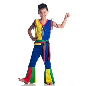 Fantasia Frevo Infantil Masculina - Carnaval Colorido