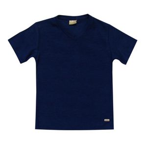 Camiseta Infantil Menino Flamê Azul Milon