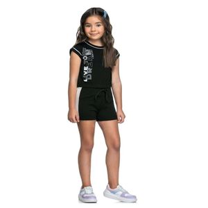 Conjunto Infantil Menina Comfy College Sportswear Elian