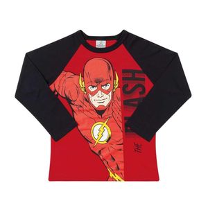 Camiseta Infantil Manga Longa O Flash Marlan