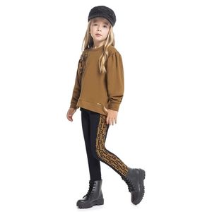 Conjunto Infantil Menina Blusão Legging Molecotton Glinny