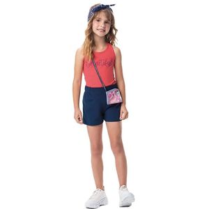 Conjunto Infantil Menina Moderna Regata Short Marlan