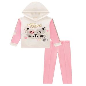 Conjunto Infantil Moletom Pelúcia Legging ThermoSkin Infanti