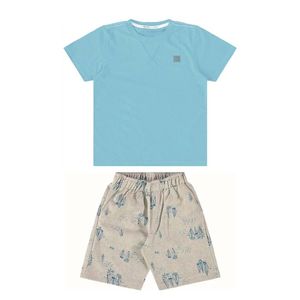 CONJUNTO MENINO CAMISETA BERMUDA VELEIROS IOLUIG!