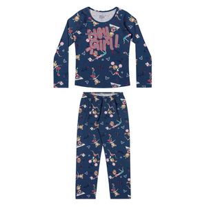 Pijama Longo Infantil Hey Girl Elian