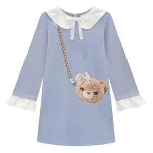 Vestido Infantil Menina Lovely Bear Em Molevisco Infanti