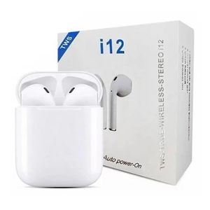 Fone De Ouvido I12 Tws Bluetooth Sem Fio Para IOS e Android