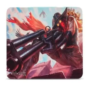 Mouse Pad Gamer Knup Antiderrapante 26X21 Centímetros Guerreiro Armado - KP-S03