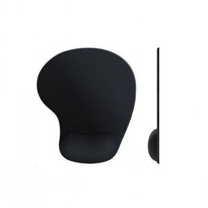 Mouse Pad Ergonomico Com Apoio Em Gel Preto