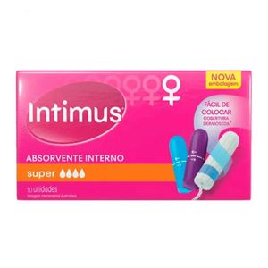 Absorvente Interno Ob Super Intimus com 10UN