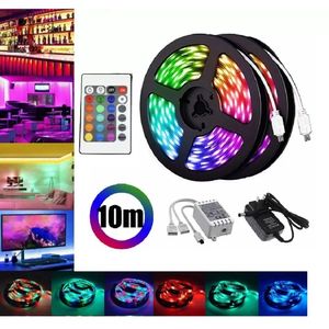 10m Rgb Decorativo Linght Mudar Cor Com Controle Remoto