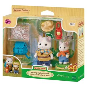 Sylvanian Families Irmão e Bebê Gatos de Leite Epoch 5763