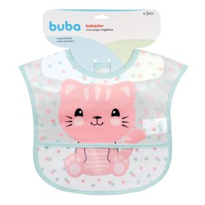 Babador com Bolso Gatinho Buba 13236