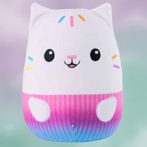 Pelúcia Squish Cakey Cat de 20cm Gabby's Dollhouse Sunny 3916