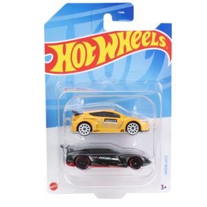 Hot Wheels Pacote 2 Die Cast Basics Megane e Preto - Mattel