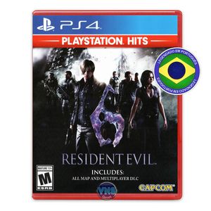 Resident Evil 6 - PS4 - Mídia Física