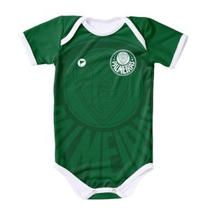 Body Palmeiras Com Proteção UV Verde Oficial