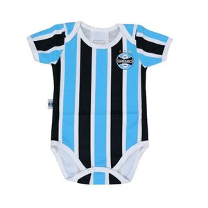 Body Bebê Grêmio Jogo Listrado Oficial