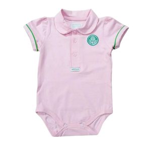 Body Palmeiras Polo Rosa Oficial