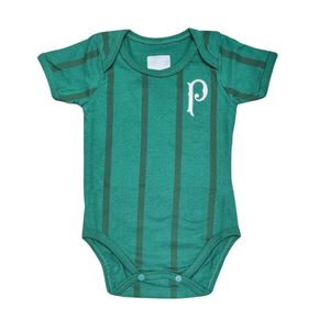 Body Bebê Palmeiras Jogo Listrado Oficial