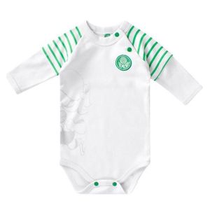 Body Bebê Palmeiras Manga Longa Oficial