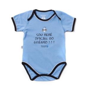 Body Grêmio Com Frase "Bebê Oficial" Revedor