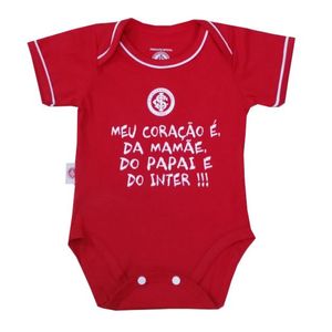 Body Internacional "Meu Coração" Vermelho Oficial