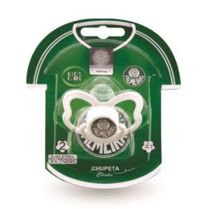 Chupeta Palmeiras Classic Bico Redondo S1 Kids Gol