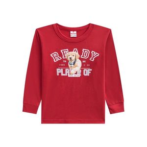 Camiseta Manga Longa Infantil Menino Meia Malha Ready Player OF-1