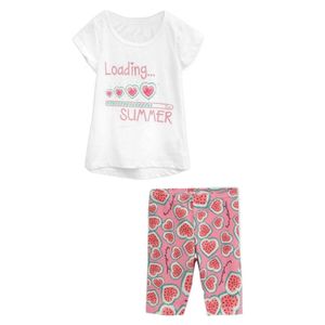 Conjunto Bebê Menina Elian Loading Summer Branco