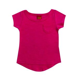 Blusa Infantil Menina Flamê Pink Kyly