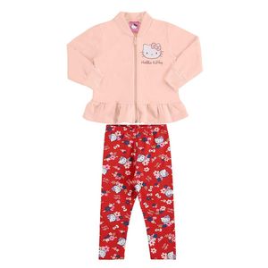 Conjunto Longa Bebê Rosa Retro Marlan