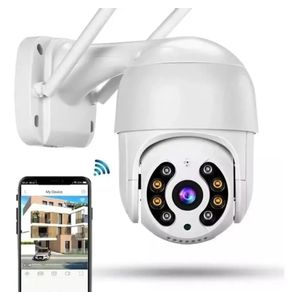 Kit 2 Camera De Segurança Ip Speed Dome A Prova D Agua Ip66