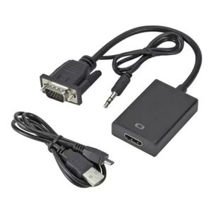 Conversor Vga Macho Para Hdmi Fmea Notebook Pc