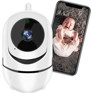 Câmera Robo Ip Wifi Wireles HD 720p Áudio Visão Noturna - YEQIN