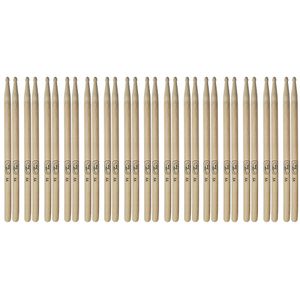 Kit com 15 Pares de Baquetas para Bateria Hickory 5A New York