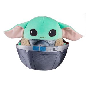 Pelúcia Star Wars Grogu no Carrinho - Mattel