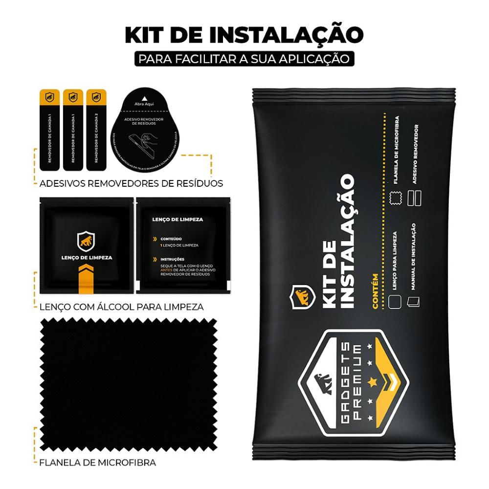 Película para Xiaomi Poco M6 5G - Traseira de Fibra de Carbono - Gshield
