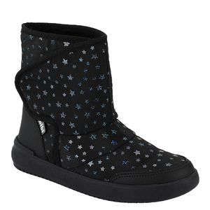 BOTA INFANTIL BIBI URBAN DROP PRETA ESTRELAS