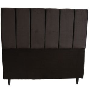 Cabeceira Rubi para Cama Box Casal 1,60m Marrom- Design Colchões