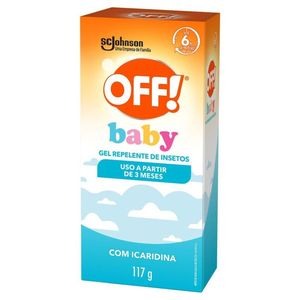 Repelente Off Baby Loção em Gel 117ml