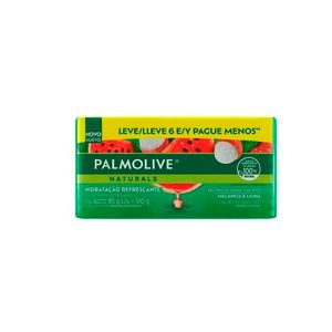 Sabonete Palmolive Suave Melancia e Lichia 6x85g